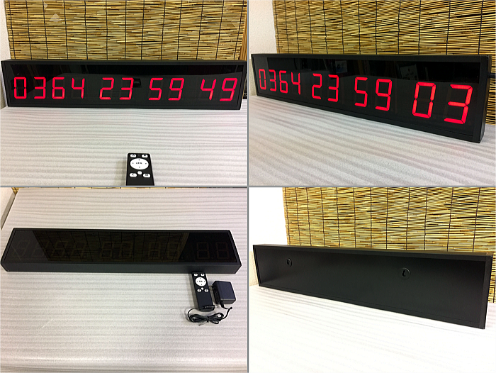 カウントダウンタイマー　各種イベントのカウントダウンに！　電光掲示板　大型　電光表示